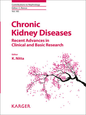 cover image of Chronic Kidney Diseases--Recent Advances in Clinical and Basic Research